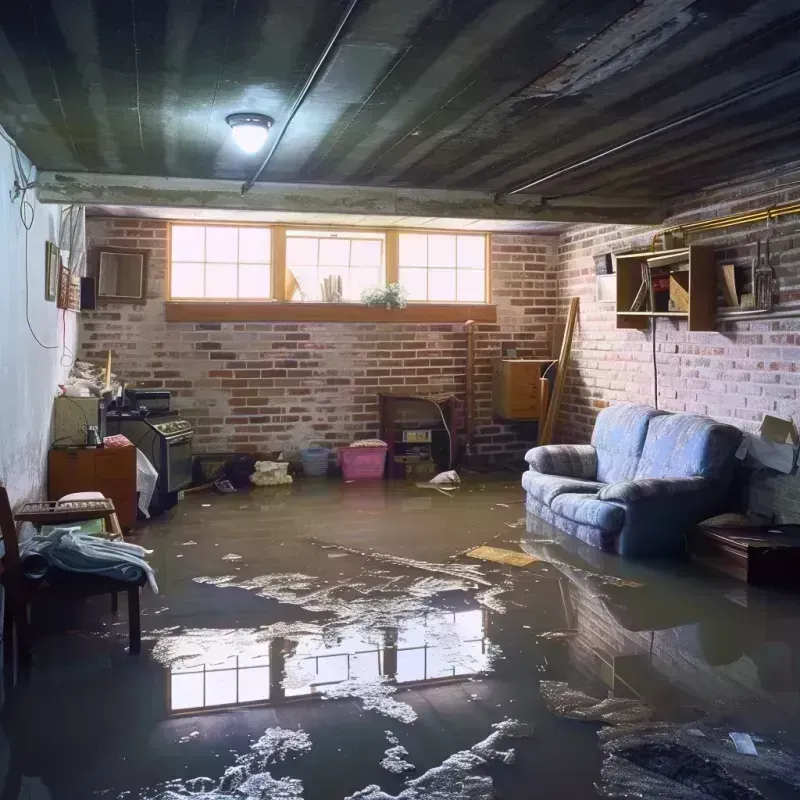 Flooded Basement Cleanup in Lake Pocotopaug, CT